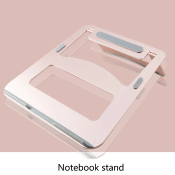 

1pcs Tablet Laptop Stand Aluminum Alloy Notebook Heat Reduction Holder Pad Cooling Cooler Stands Foldable Desktop Pad Rack Hot
