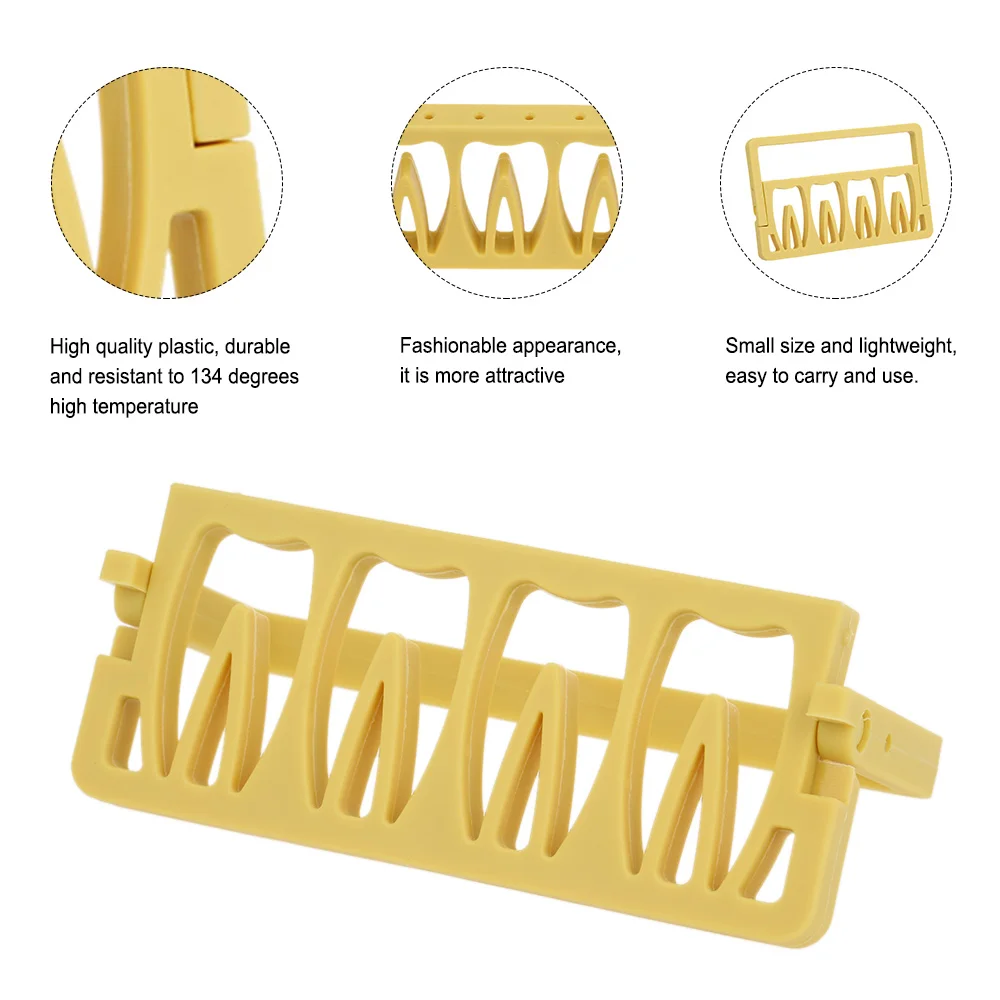 Стоматологический держатель для дезинфекции стойка измерительная стойка для инструмента стоматологические инструменты стоматологический Endo корень канал держатель для файлов 8 отверстий пластик