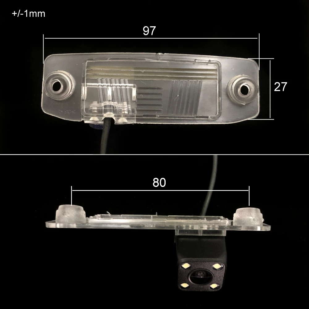 Для KIA Borrego Mohave Opirus Amanti Carens(FG) Microvan Автомобильная задняя камера заднего вида рыбий глаз ночное видение