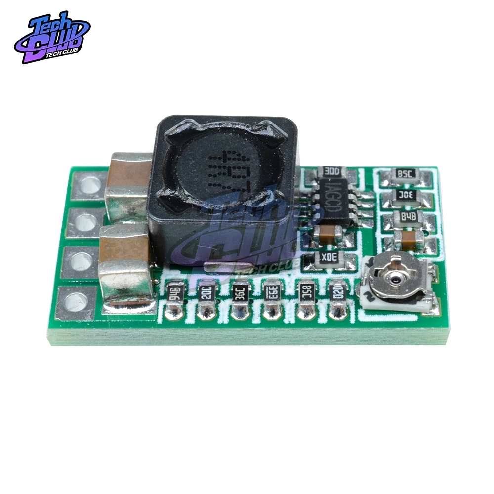 Mini DC 12 24V to 5V 3A понижающий модуль питания преобразователь напряжения регулируемый