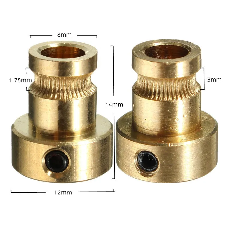 3d printer feed Wheel / extruded wire wheel / push wire wheel / Feed ... - 3D Printer FeeD Wheel ExtruDeD Wire Wheel Push Wire Wheel FeeD Rollers FeeD Rolls For 1