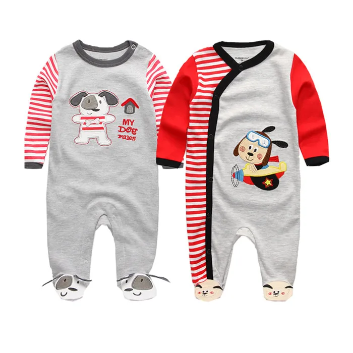 Коллекция года, одежда для малышей хлопковая одежда с длинными рукавами для малышей детский комбинезон, костюм с рисунком ropa bebe, Одежда для новорожденных мальчиков и девочек возрастом 3, 6, 9, 12 месяцев - Цвет: 80