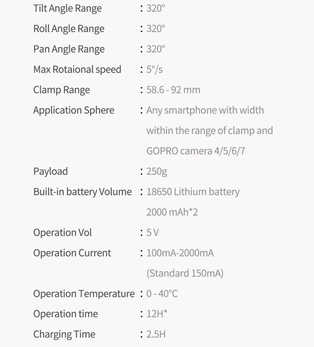 Захват funsnap 2 3 оси ручной карданный стабилизатор для смартфона GoPro SJcam XiaoYi камера VS DJI OSMO 2 ZHIYUN FEIYUTECH