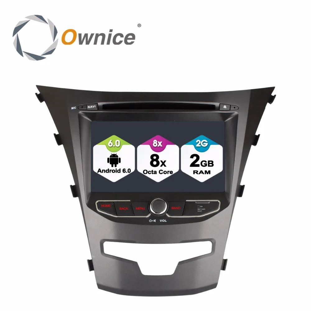 

Car DVD Player for SsangYong Ssang Yong Actyon 2014 Korando Octa Core 2GB RAM Android 6.0 GPS Radio Navigation