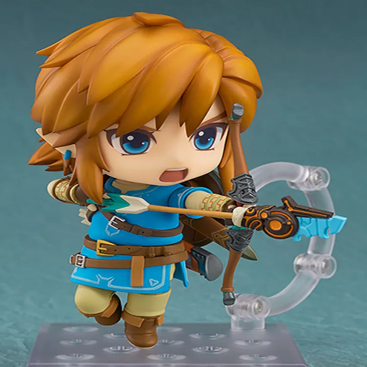 HEYZO 14 см легенда о Зельде 733-DX Nendoroid ссылка изображение Zelda Дыхание диких ПВХ Фигурки Аниме игрушечные для детей