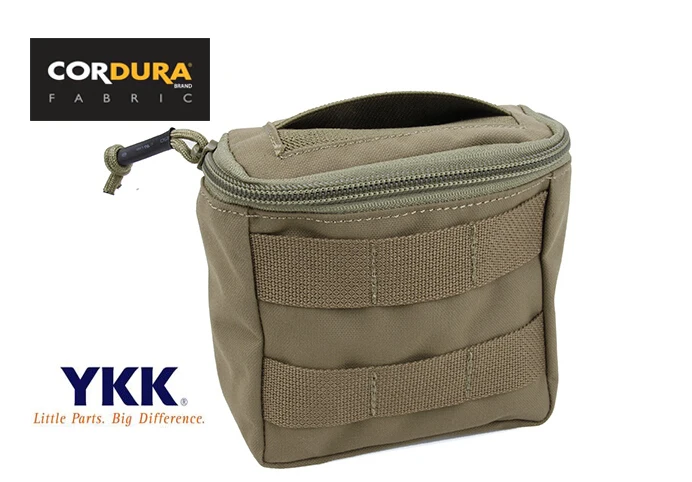 TMC EMT Medic Outdoor MOLLE Disposable Glove Pouch Matte Coyote Brown Free shipping SKU12050064