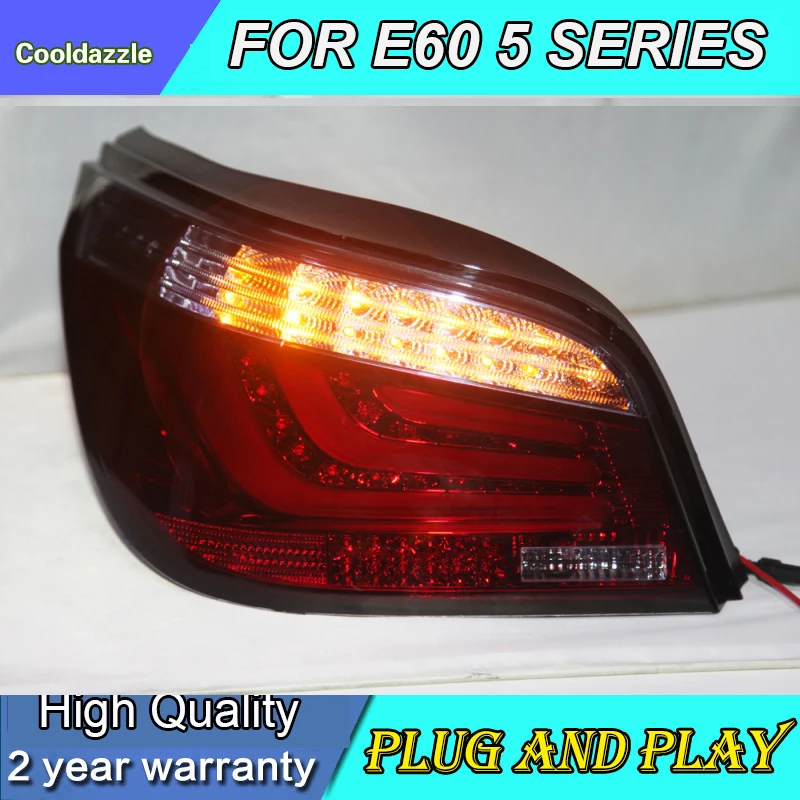 Автомобиль StylingFor BMW E60 5 серии 520i 523i 525i 528i 530i светодиодный задний фонарь парковка