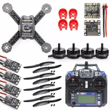 FEICHAO DIY Toys RC FPV Drone Mini Racer Quadcopter Kit 190mm SP Racing F3 Deluxe Flight Controller FS-I6 Remote Control