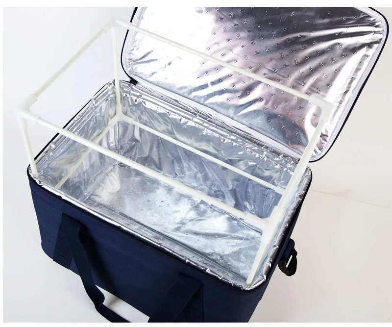 ZYJ Outdoor Cans Picnic Cooler Bag Takeout Warmer Food Thermal Car Ice Insulation Storage Shoulder Lunch Tote Box Cool Bag Pack (20)