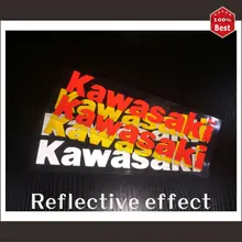 17.5cm*2.7cm Reflective stickers car-styling stickers motorcycle stickers car accessories for kawasaki MOTO car vr46 car-styling