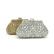Элегантный дизайн женский Вечерний Клатч вечерние сумки бриллианты Кошелек Форма кристалл кошельки Свадебная вечеринка расшитая кристаллами Сумочка-клатч