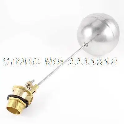 

Sliver Tone Liquid Water Level Sensor Float Floating Ball 18.1" Length