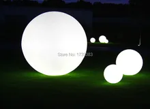 HOT SALE!!!Diameter 50cm waterproof led ball /Glowing plastic FURNITURE FOR INDOOR/GARDEN/Lawn/Swimming pool DECORATION