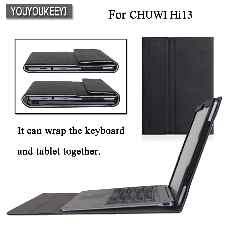 High-quality Original Business Folio stand cover case For CHUWI Hi13 13 inch Tablet While protecting the keyboard and table+gift High-quality Original Business Folio stand cover case For CHUWI Hi13 13 inch Tablet While protecting the keyboard and table+gift