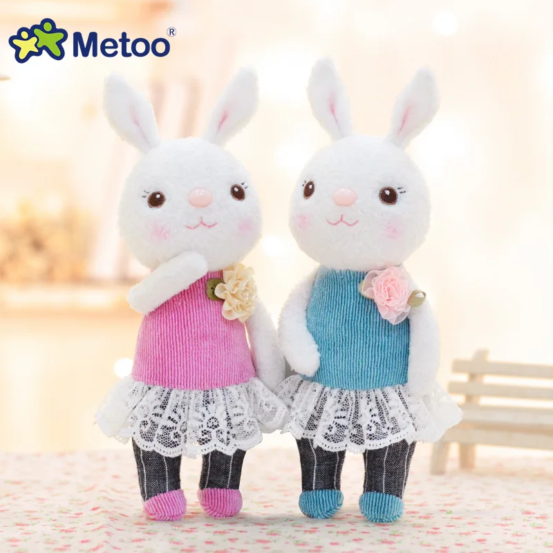 

Metoo Doll Plush Stuffed Rabbit Kawaii Animals Lovely Inflatable Mini Toys For Girls Baby Kid Children Christmas Birthday Gift