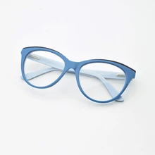 Стеклянная рамка женская красная модная пластина фиолетовые рамки белая коробка синий декоративный кошачий глаз Стекло es близорукость стекло es пружинный шарнир