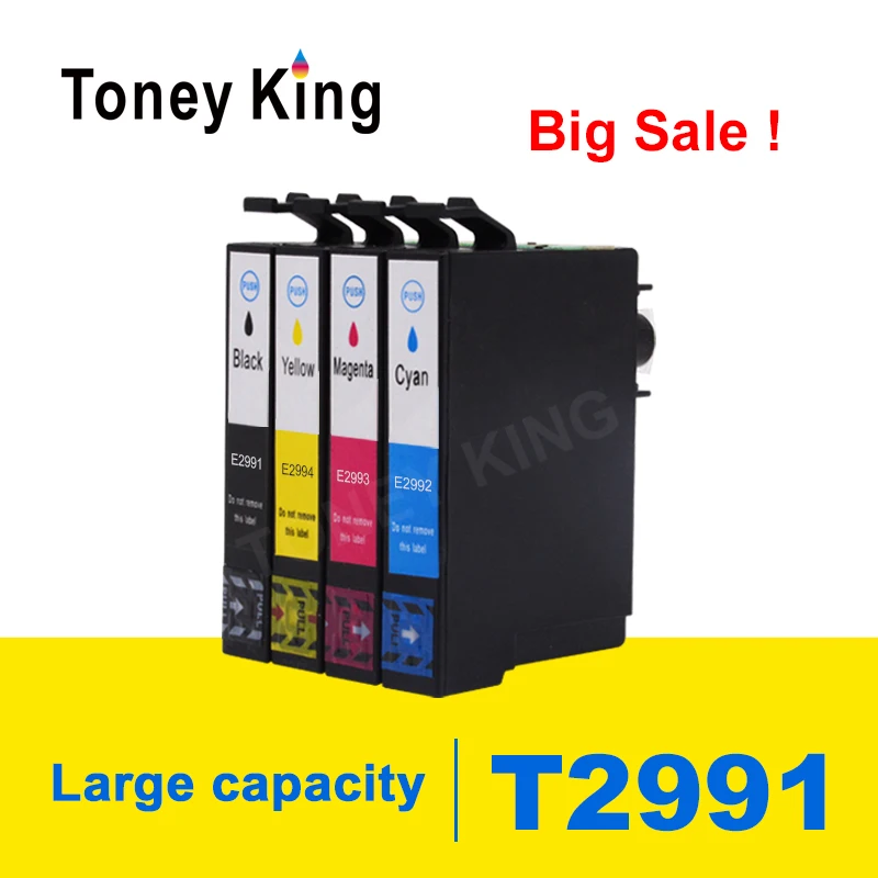 29 29XL T2991XL T2991 для чернила Epson картриджи XP235 XP247 XP245 XP332 XP335 XP342 XP345 XP435 XP432 XP442 картридж для принтера