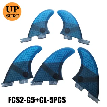 

fcs2 g5/gl tri-quad 5 fins sets surfboard fins stand up fcs 2 water sports fcs ii fins quilla surf stand up paddle fin