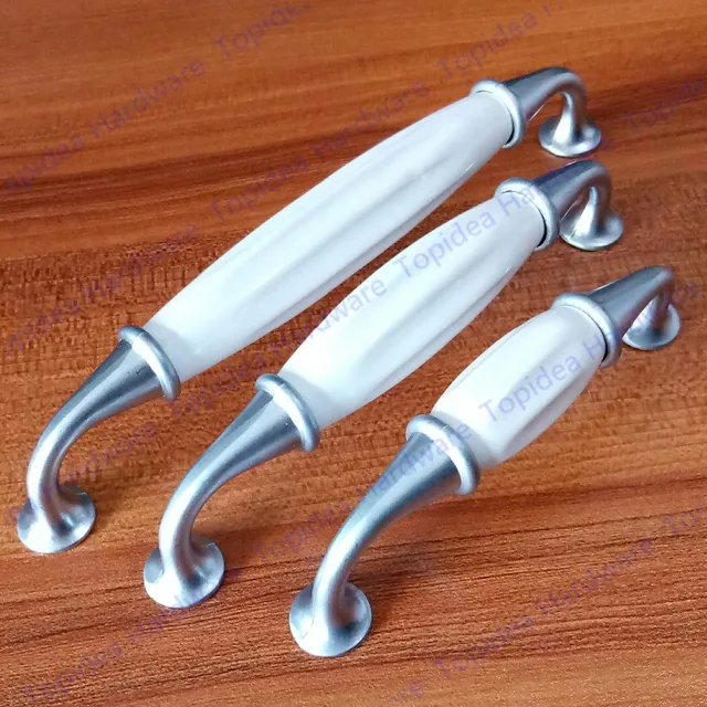 Cheap Hole CC 96mm/128mm/160mm Ceramic handle Kitchen Furniture Handle cabinet handle drawer handle knob Cheap Hole CC 96mm/128mm/160mm Ceramic handle Kitchen Furniture Handle cabinet handle drawer handle knob