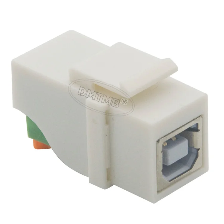 

Keystone USB Type B with backside screw connection