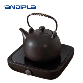 

220V Creative Electric Ceramic Heaters Pottery Health Pot / Office Coffee Milk Kettle Holder Drinkware Teaware Accessories Stove