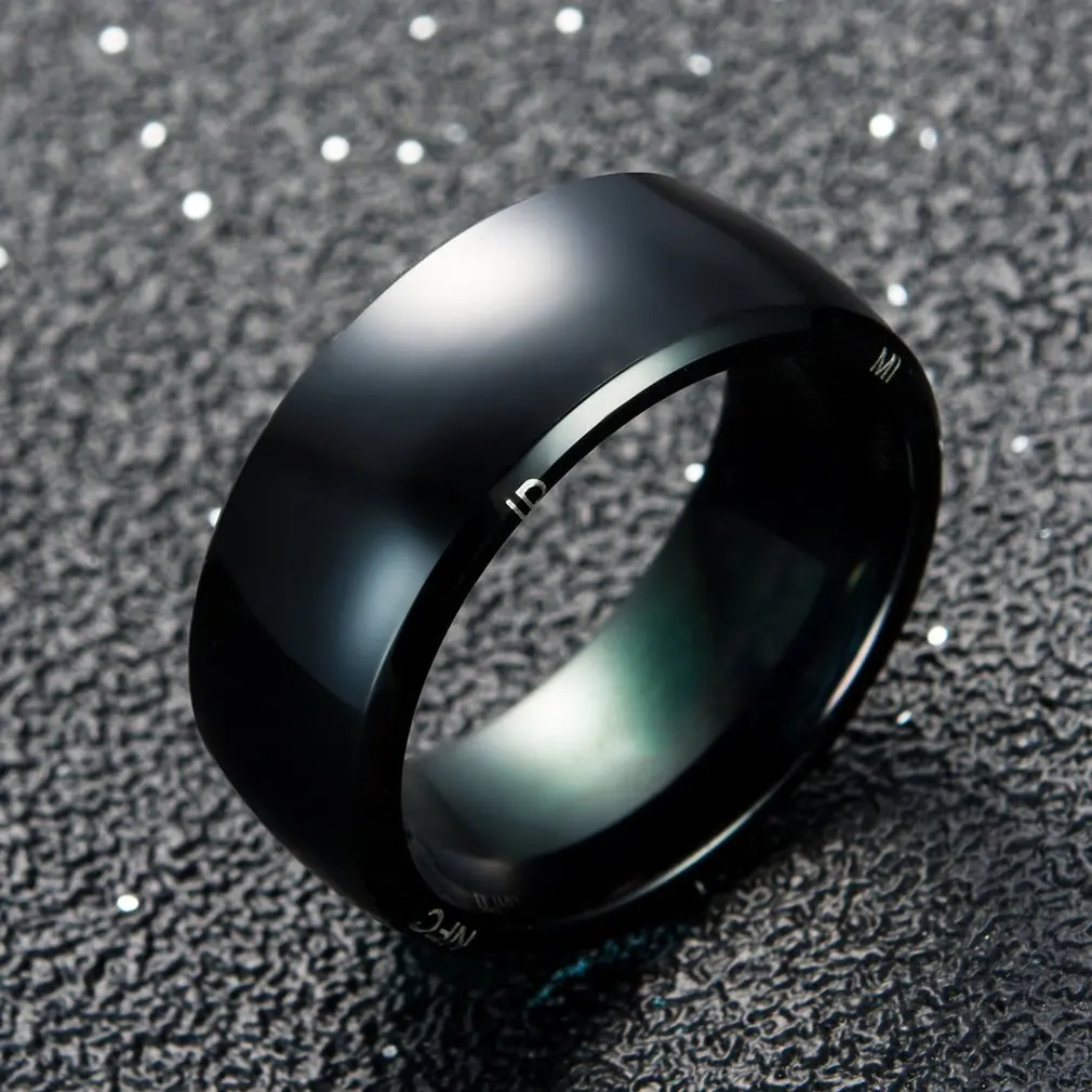Fashionable Design Smart Ring Wearable Device NFC Magic Ring Waterproof Health Men Women Ring Jewelry