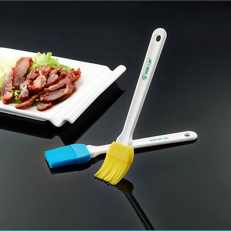 5pcs/lot 100 Food Grade Silicone Pastry Brush Cake Tool Silicone Brush