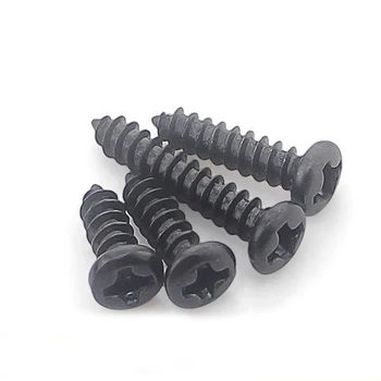 

200PCS-M1.4*3/4/5/6/7/8/10 Mini Head with Electronic Small Screws /Black Cross Round Head Tapping Screws