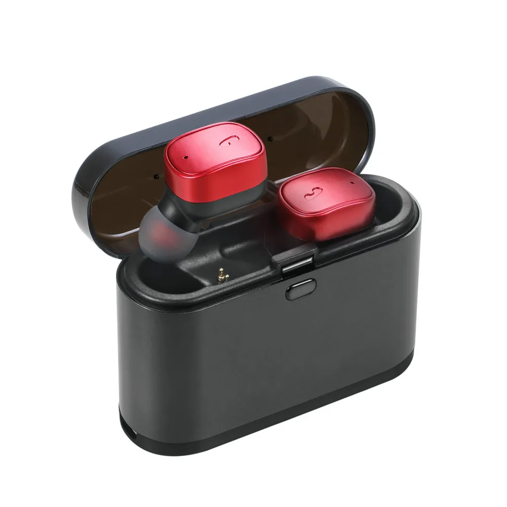 

Mini Bluetooth Headset 3D Stereo Wireless Bluetooth Headset with Dual Microphone and Charge Box Gaming Headset