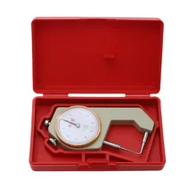 FJS 0-10 мм/0,1 мм цифровой толщиномер изогнутый кончик для круговой трубки или полые трубы суппорта датчик, измеритель