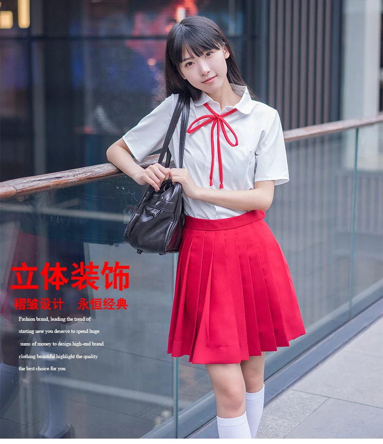 Новая японская школьная форма, костюм моряка, Топы+ юбка, темно-синий стиль, Jk, осенняя Студенческая Одежда для девочек, большие размеры, Lala Cheerleader