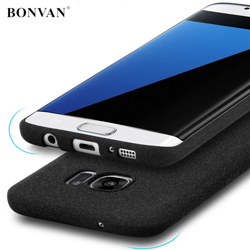 

BONVAN Ultra Thin Matte Cover For Samsung Galaxy S8 S7 Case Soft Plain PP Silicon Back Case For Samsung S8 plus s7 Edge
