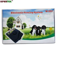 Clôture électronique étanche pour chien | Système de fentrage pour entraînement des chocs électroniques W227 avec 1 collier pour 1 chien