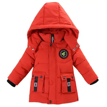 

Children's cotton coat 2019 new children's clothing baby autumn and winter loaded cotton jacket thick coat boy down jacket