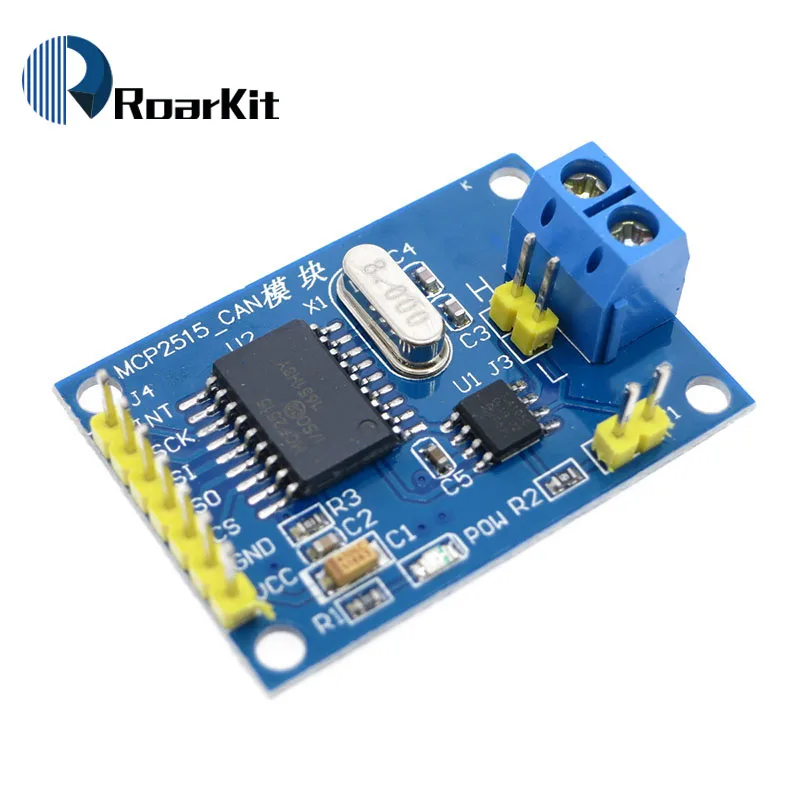 MCP2515 CAN Bus модуль TJA1050 приемник SPI для 51 arduino Diy Kit MCU контроллер рычага|spi module|spi controllerc