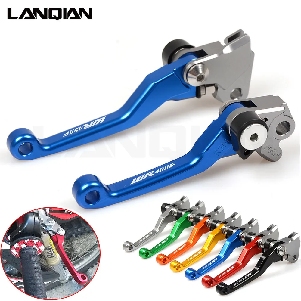 

CNC Dirt bike Pivot Lever For YAMAHA WR450F 2005-2015 Motorcycle Brake Clutch Levers WRF 450 WR 450F