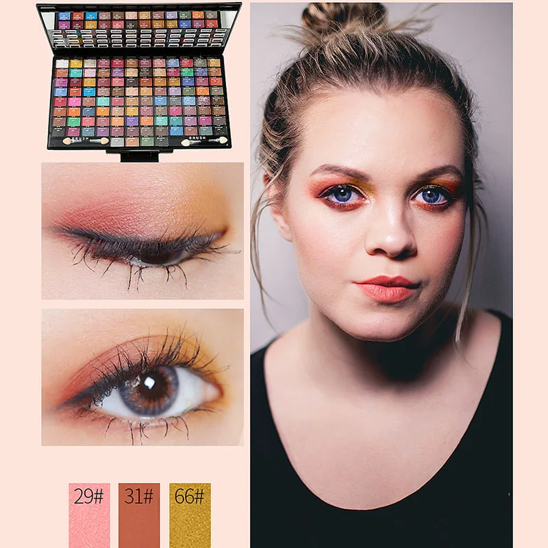 

High Quality 100 Colors Eyeshadow Powder Palette Makeup Collection Kit Cosmetics