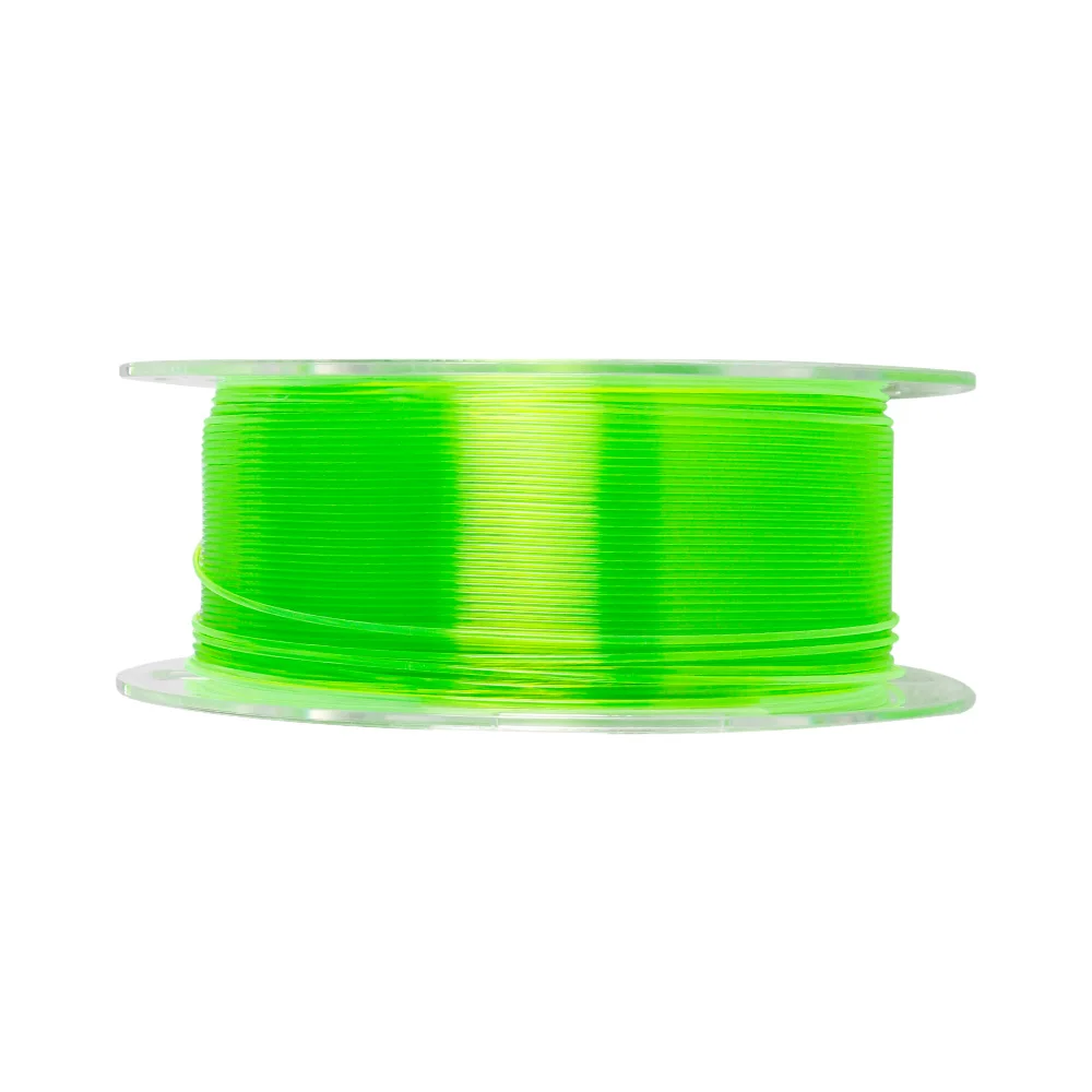 YouSu волокно ПЭТГ 3d принтер нити 1,75 мм размерная точность высокая прочность 3D печать расходные материалы 1 кг катушка - Цвет: Зеленый