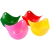 2 pièces en Silicone, cosses à œufs pochés, ustensiles de cuisine, tasse de cuisson (couleur aléatoire) ► Photo 3/5