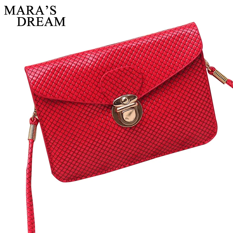 

Mara's Dream PU Leather Women Messenger Bags Girls Crossbody Bag Female Fashion Shoulder Bags For Women Clutch Small Handbags