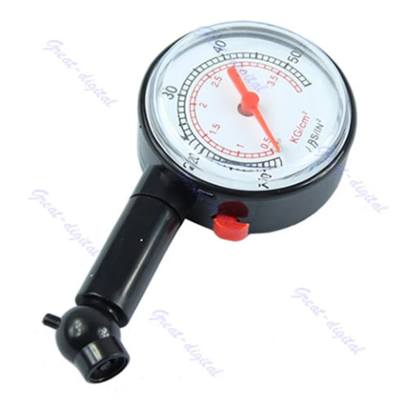 1pcs New Car Vehicle Motorcycle Tire Gauge Meter Pressure Tyre