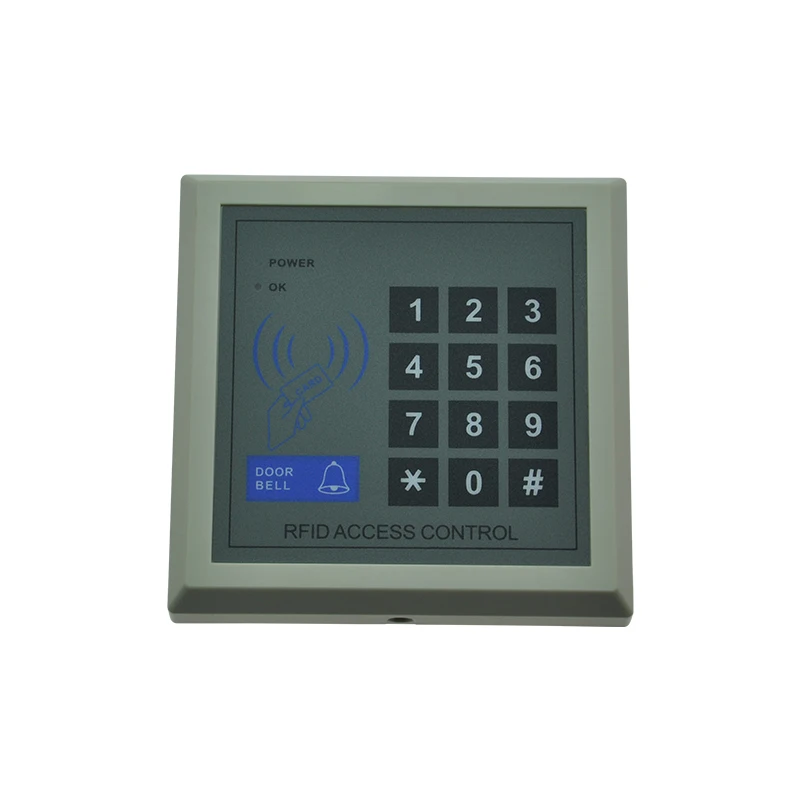 

Standalone keypad access control card reader with wiegand interface