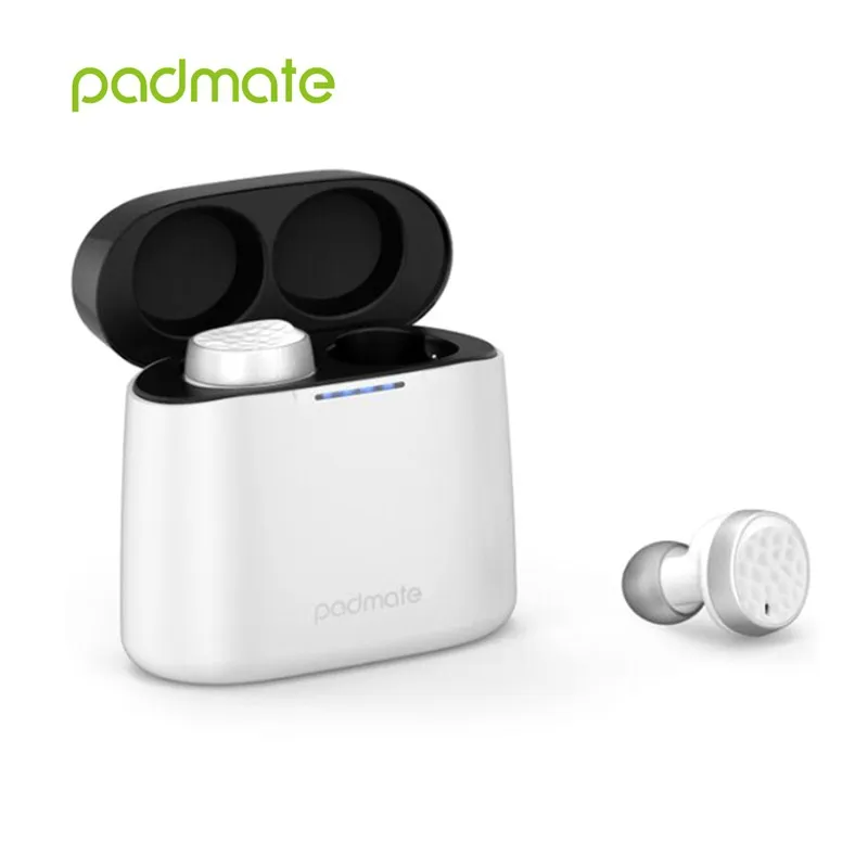 

Padmate T5 TWS Wireless Bluetooth Earphone IPX6 Waterproof Durable Life Stereo Sound Earbuds Touch Control With Charging Case