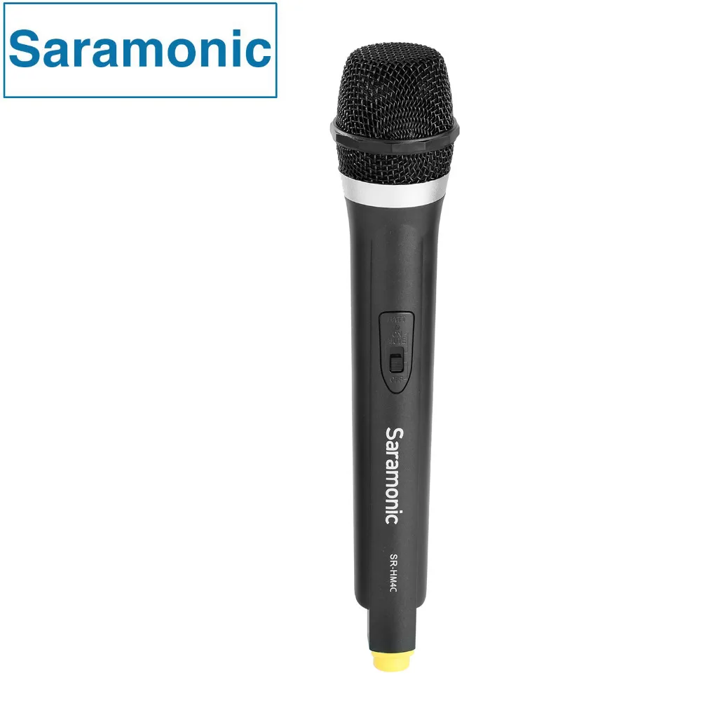 

Saramonic SR-HM4C 4 Channel VHF Wireless Handheld Microphone with Integrated Transmitter for the SR-WM4C Wireless System