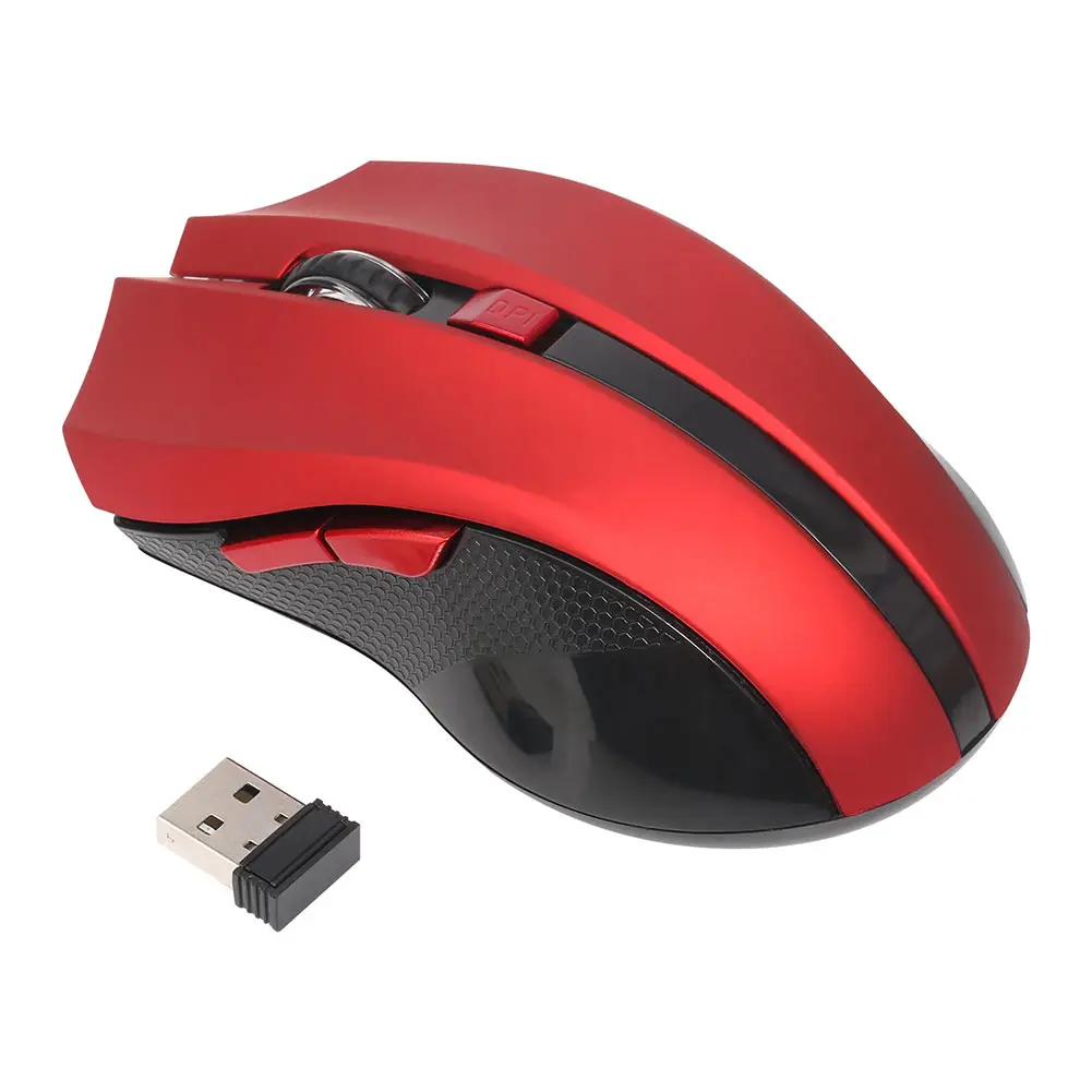 Universal Portable 2.4GHz Wireless Optical Gaming Mouse Mice Mechanical