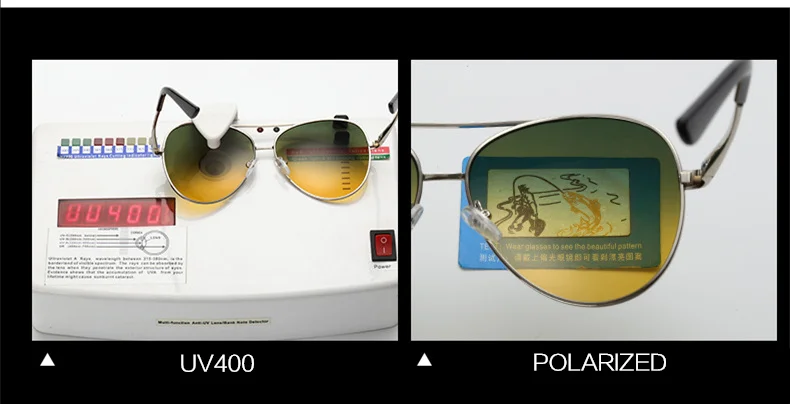 YOOSKE, классические очки пилота, день, ночное видение, солнцезащитные очки для мужчин и женщин, очки, UV400, водительские, для ночного вождения, солнцезащитные очки
