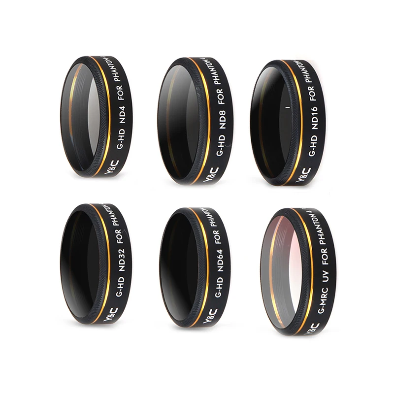 Gimbal Camera Neutral Density/Polarizer Filters HD CPL MC UV ND4 ND8