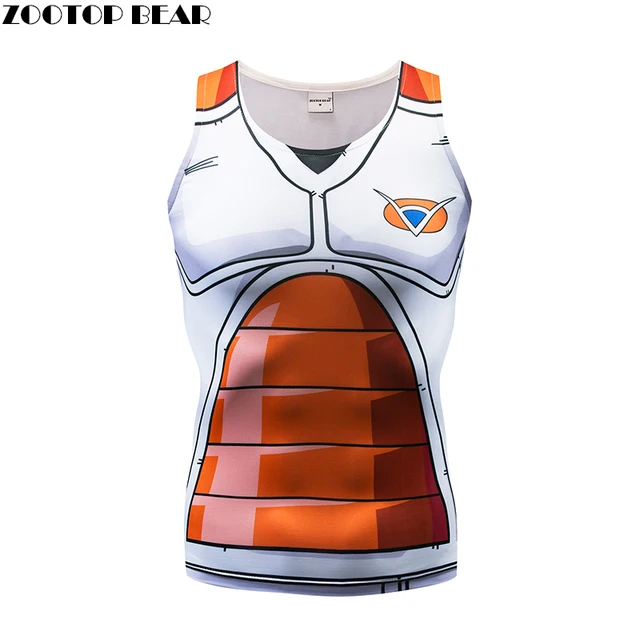 Tank Tops Men Women Anime Vest Dragon Ball singlet Tops&Tees Male Summer Fitness Bodybuilding Boy Fashion Sleeveless ZOOTOP BEAR