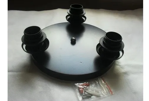 

3 sets 3 E27 Edison screw chandelier lamp Holder LED ceiling lamp bulb socket Base Adapter ceiling base
