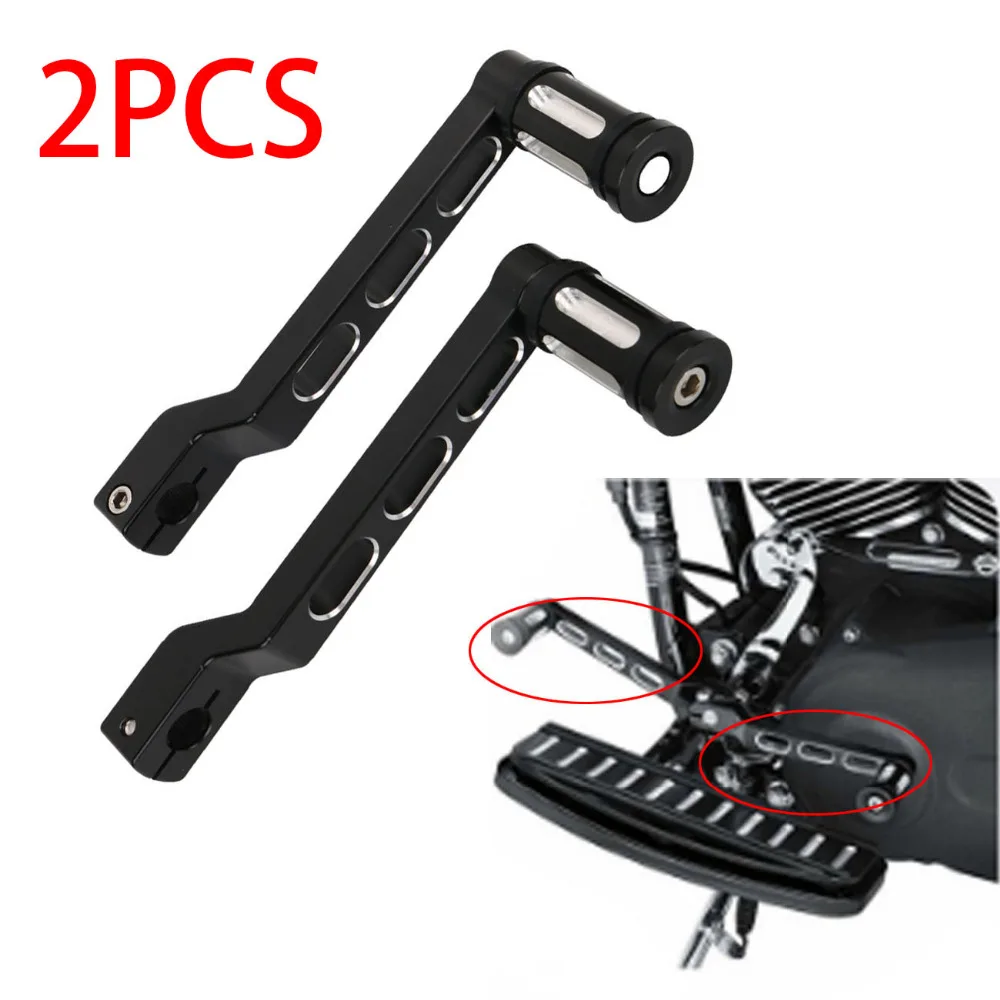 2X Motorcycle Bike Edge Cut Heel Toe Shift Lever Shifter Peg for Harley